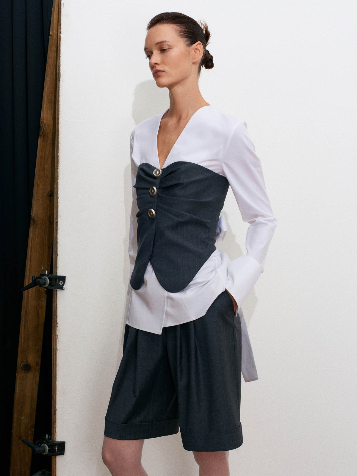 Guru Tailoring Strapless Top / Limited Edition