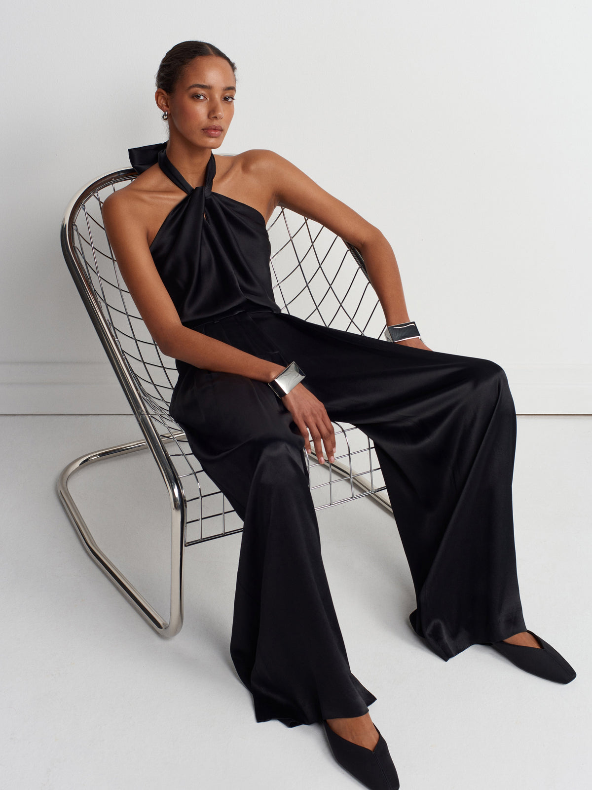 Jill Satin Pants