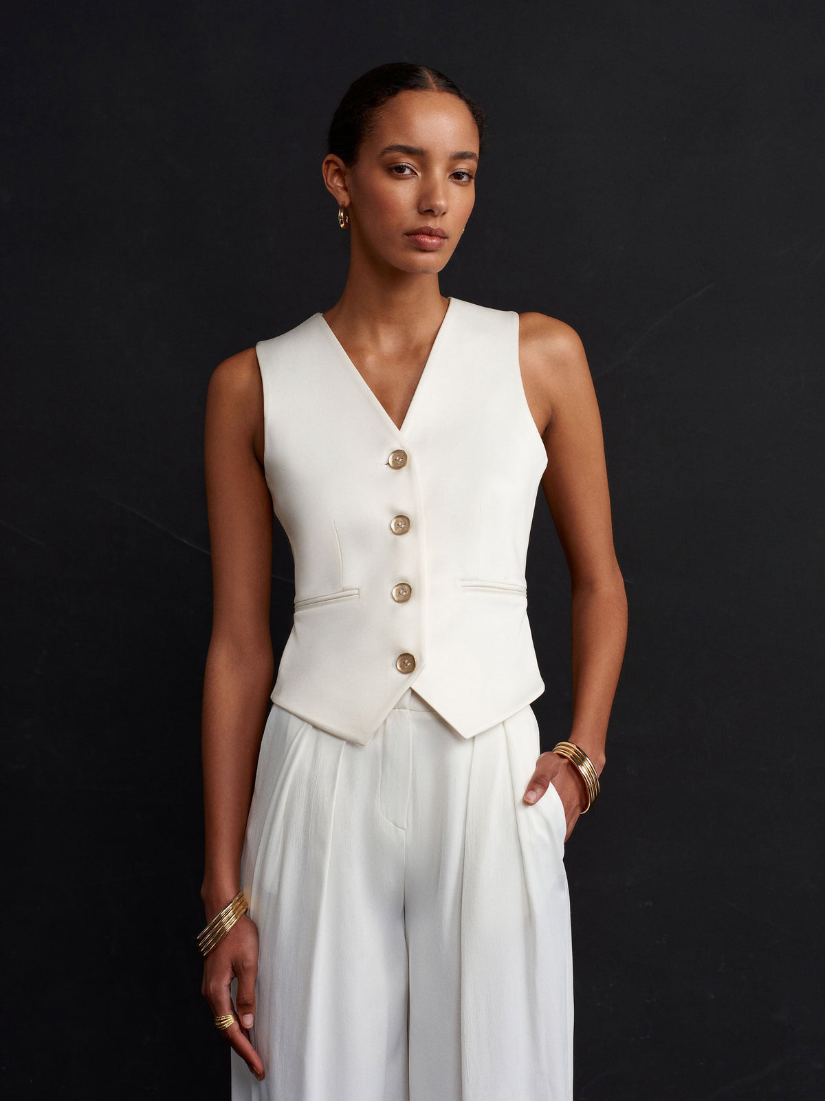 The Vegan Silk Night Vest