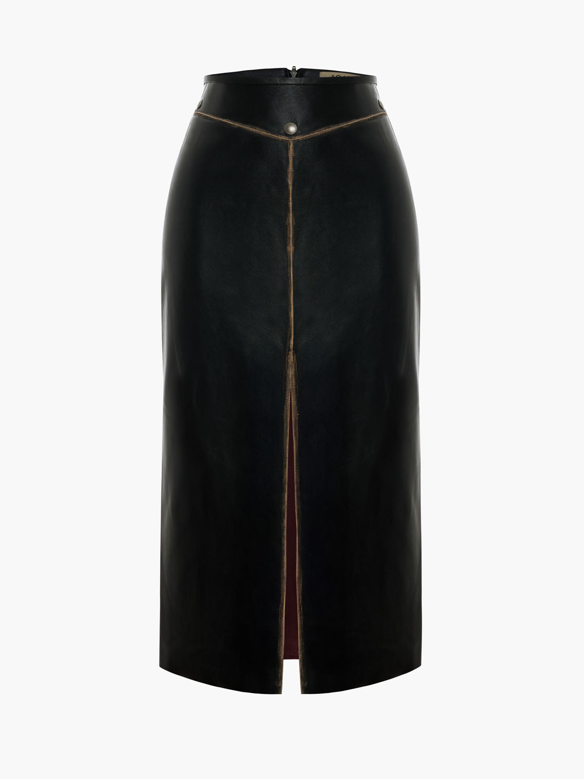 Antique Leather Skirt