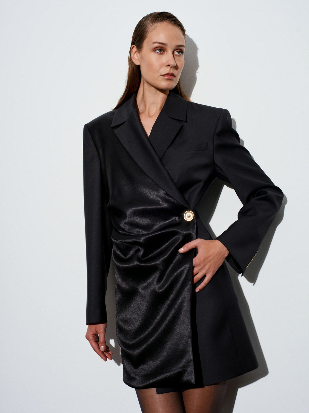 Berry Blazer Dress