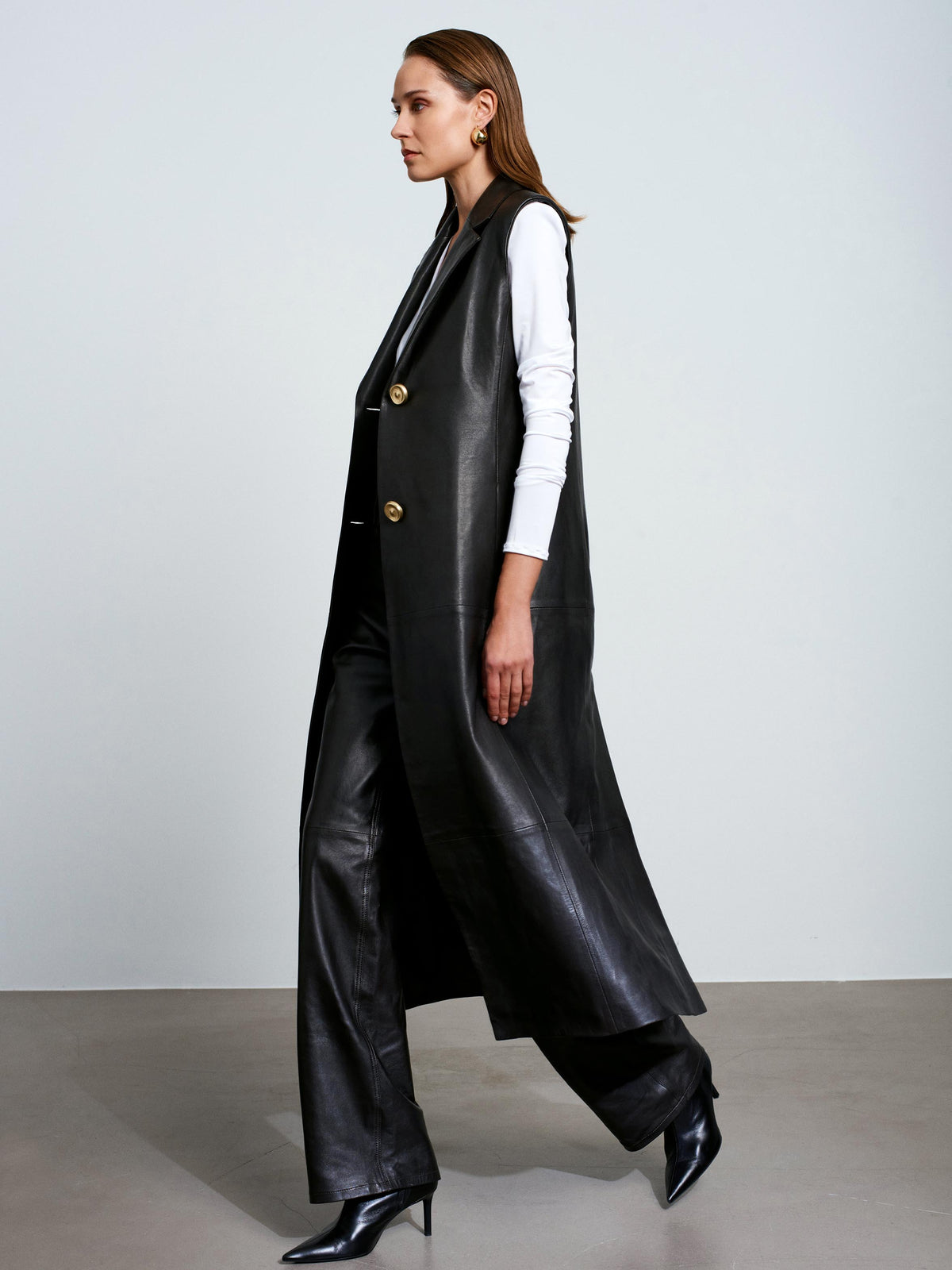 Mercury Leather Vest
