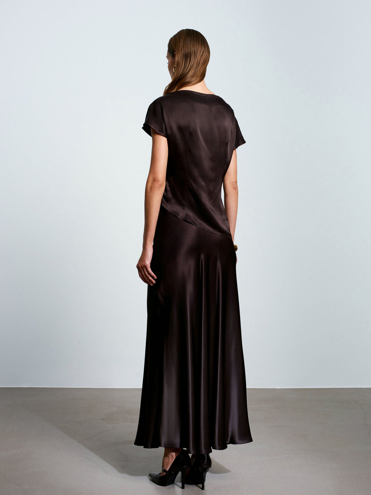 Greek Satin Top