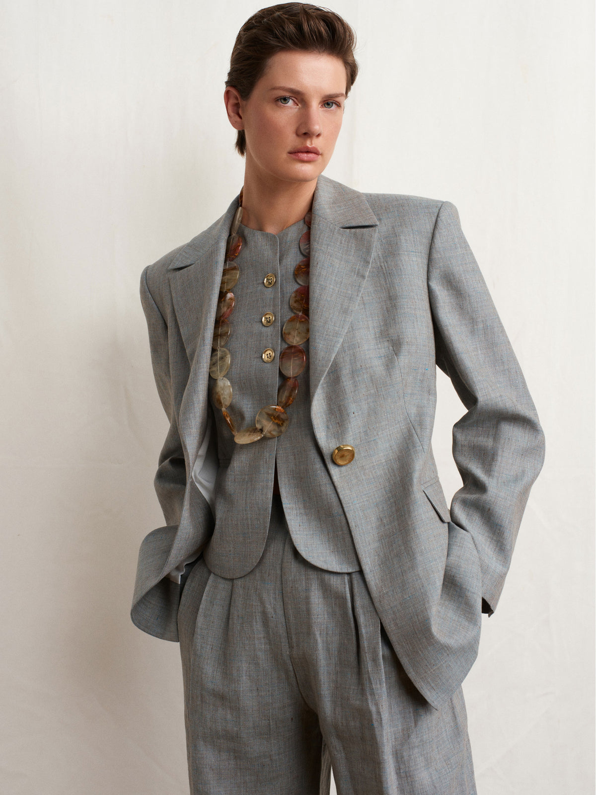 L'ocean Linen Blazer