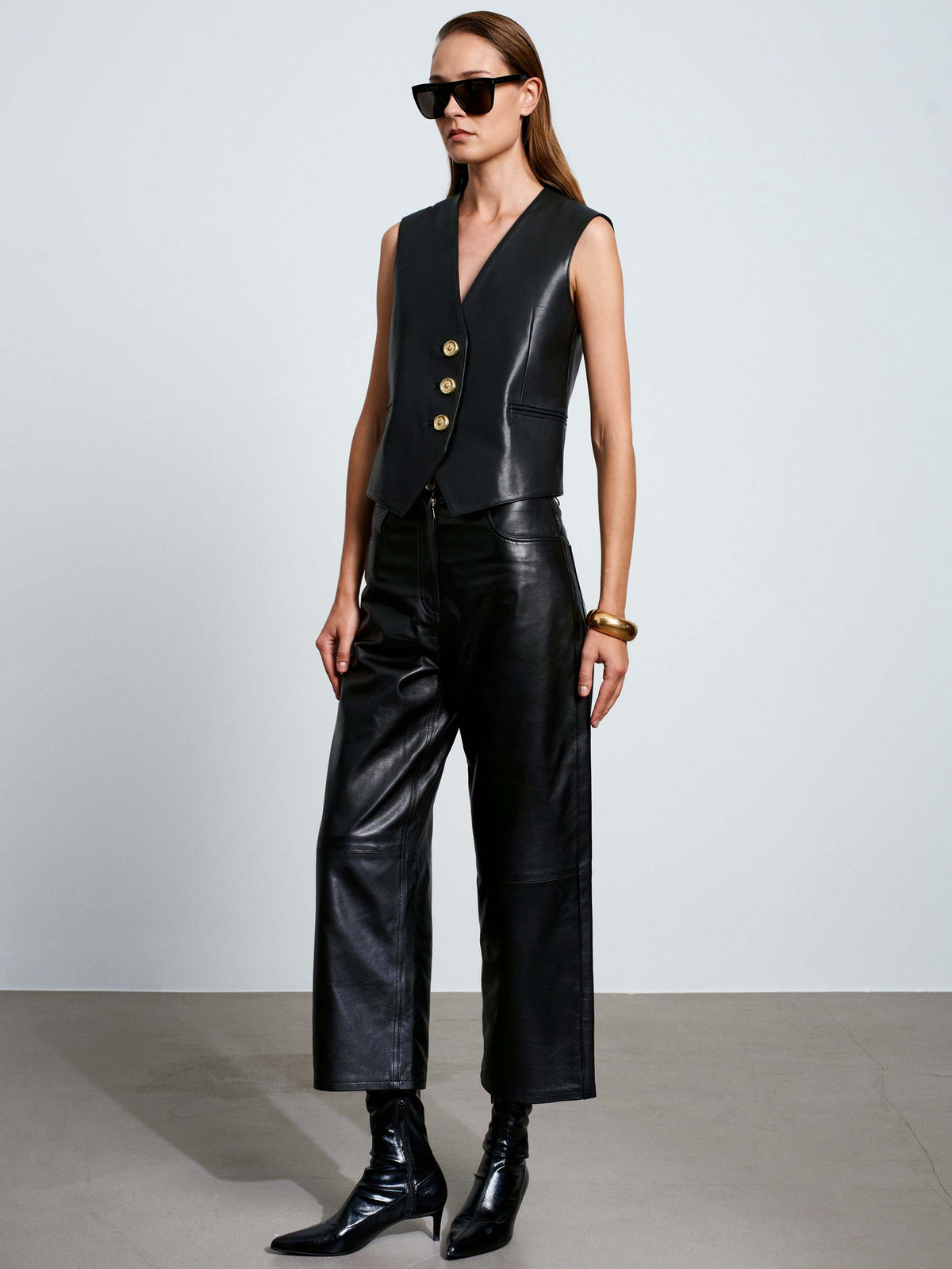 Root Leather Pants
