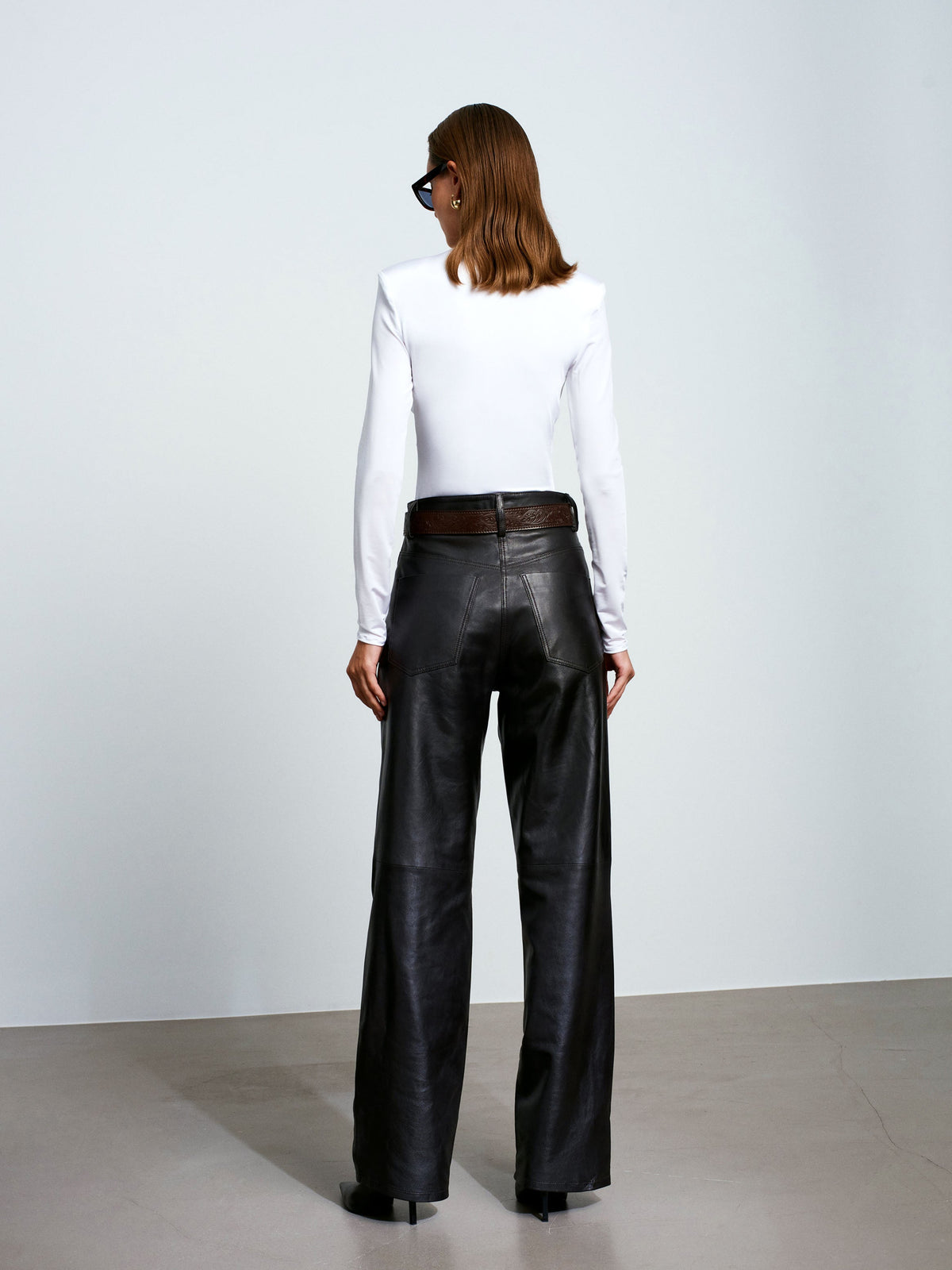 Root Leather Pants
