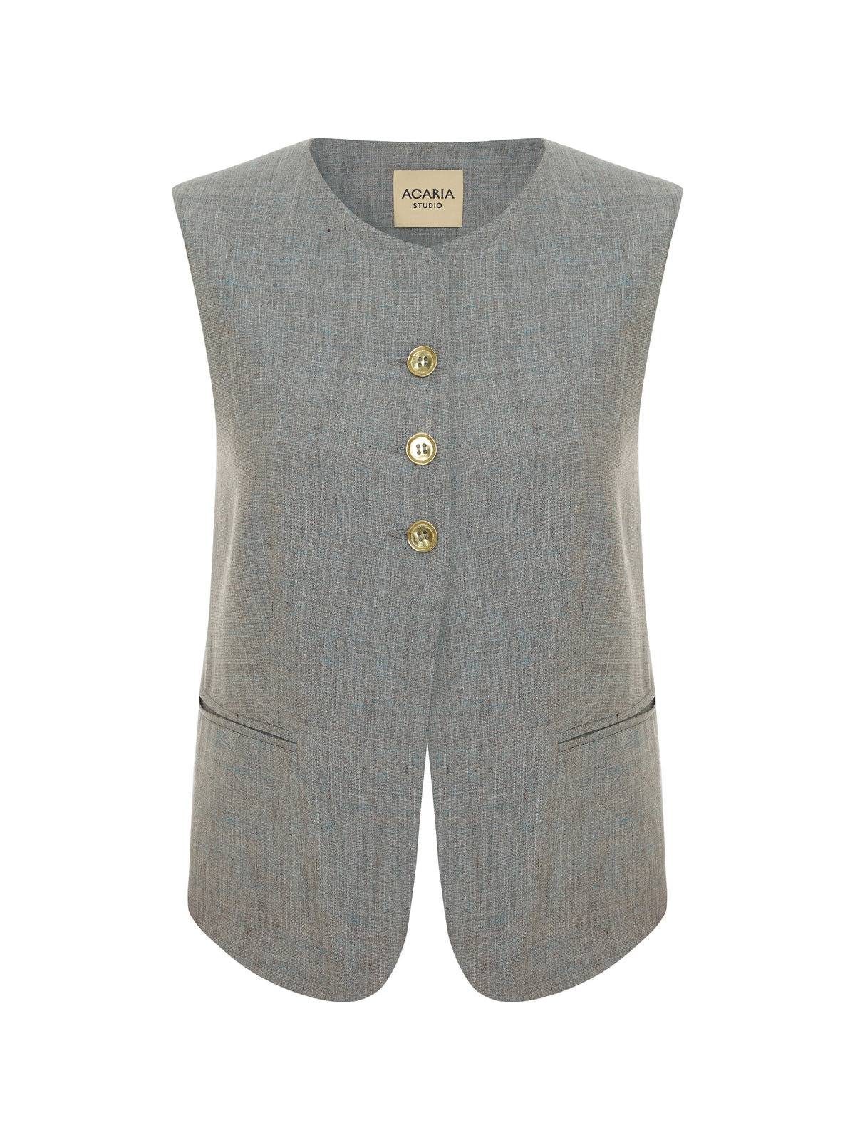 Lunar Linen Vest