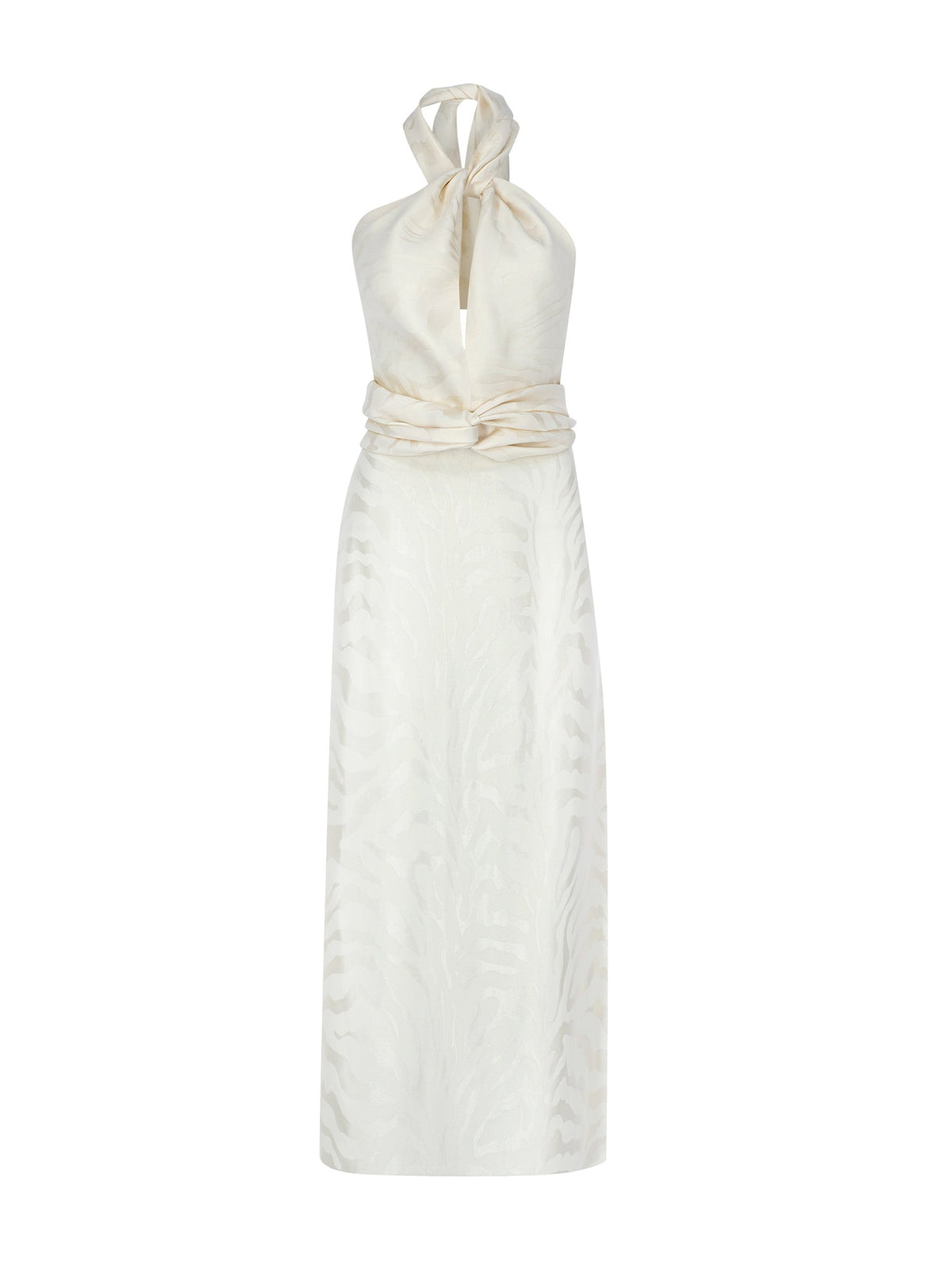 Zebra Jacquard Dress